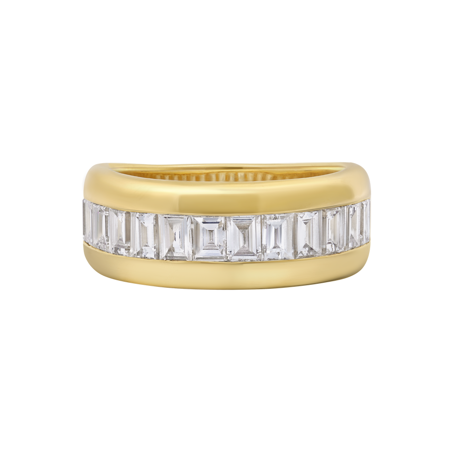 Seoul Diamond Baguette Ring
