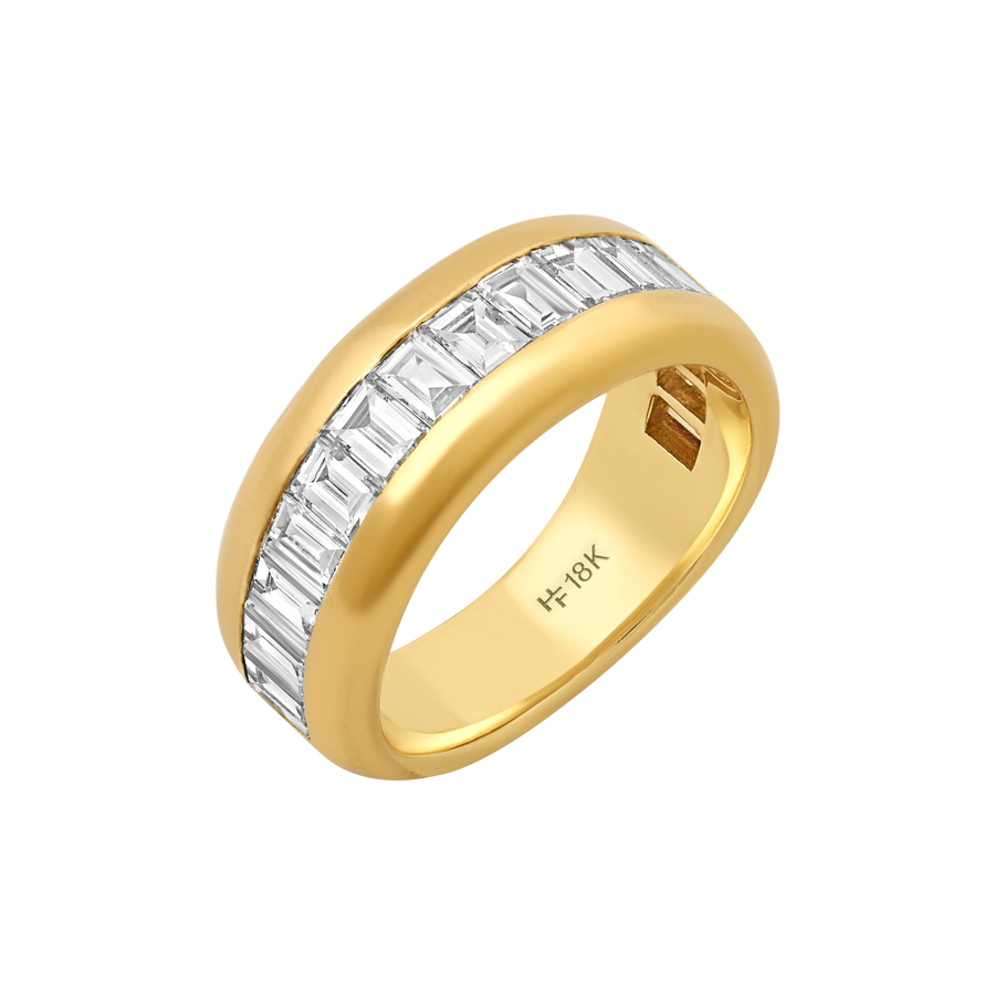 Seoul Diamond Baguette Ring