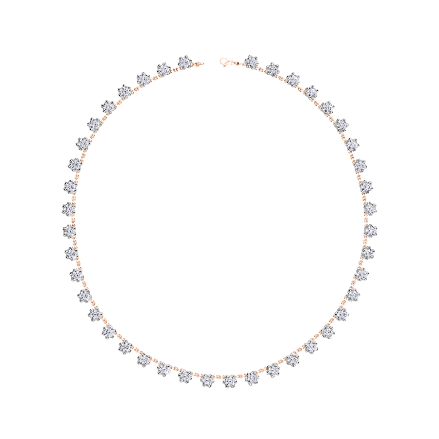 The London Diamond Tennis Necklace