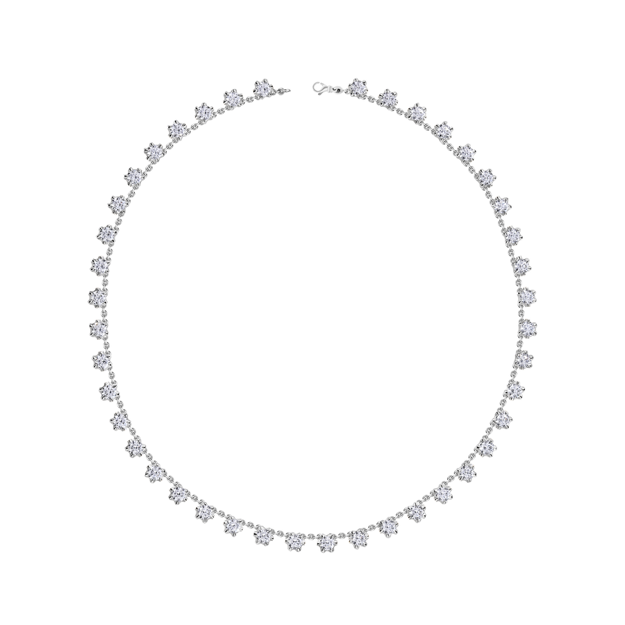 The London Diamond Tennis Necklace