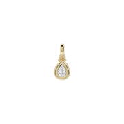 Kyoto Pear-Cut Diamond Drop Pendant
