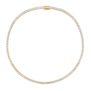 Yemen Emerald-Cut Tennis Necklace