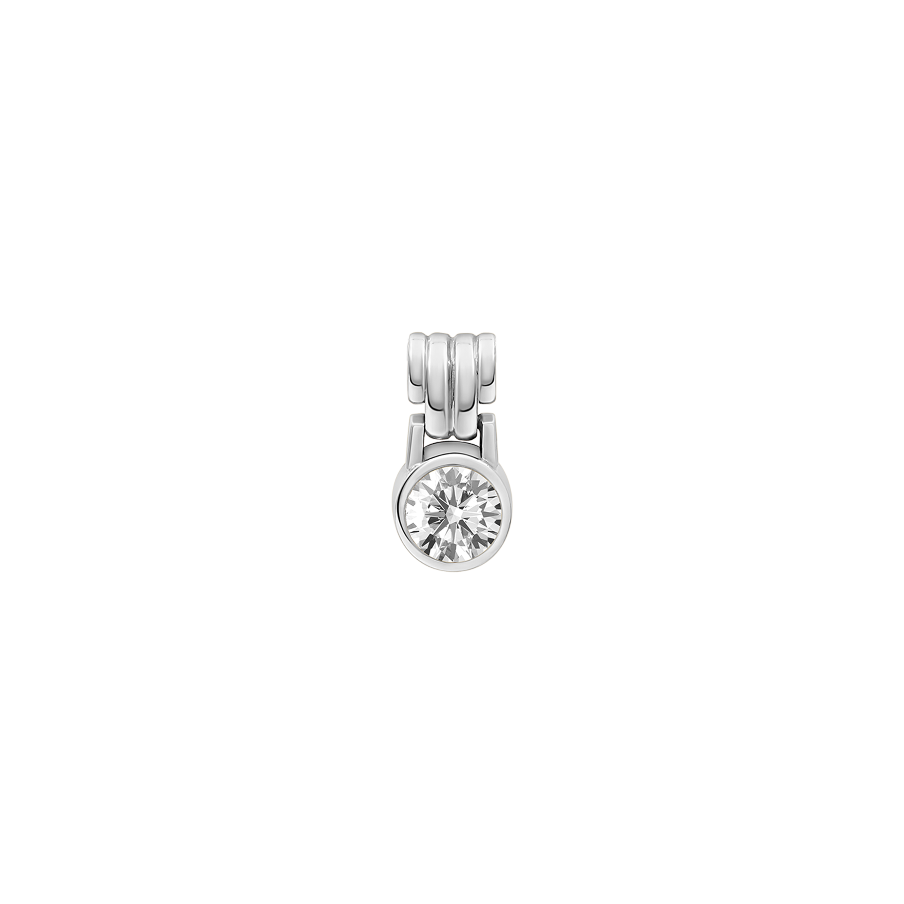 Toulouse Round Diamond Pendant