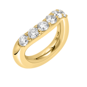 Roma Curved Rounded Ring