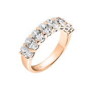 Denmark Eight Oval Diamond Ring