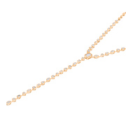 Monte Carlo Mixed Cut Lariat Necklace