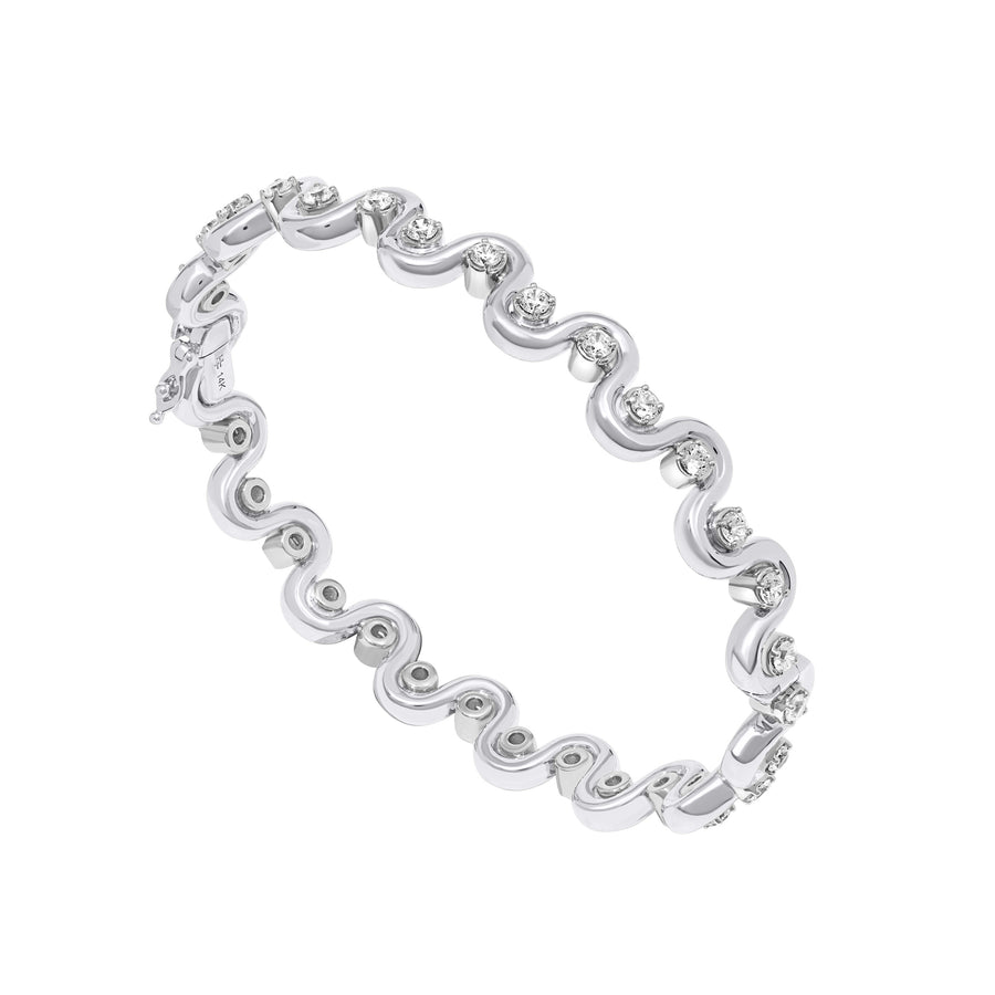 Cannes Diamond Bangle