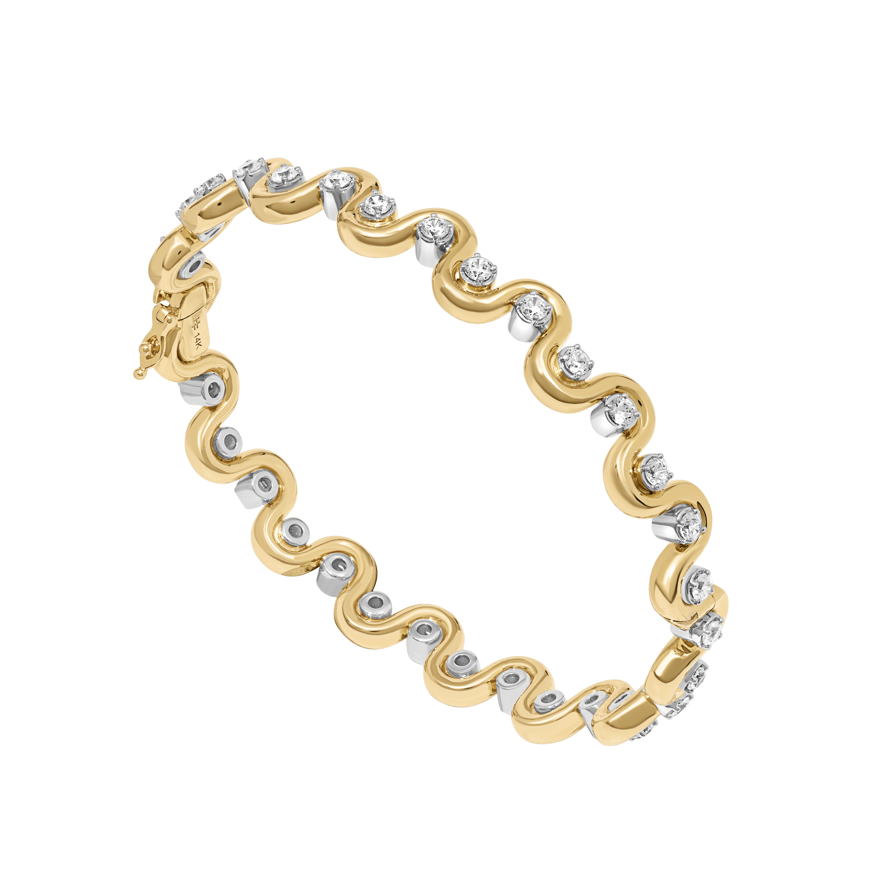 Cannes Diamond Bangle