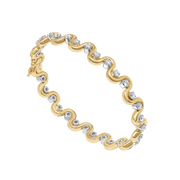 Cannes Diamond Bangle