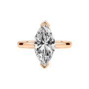 Ringsted Marquise Diamond Ring Rose Gold