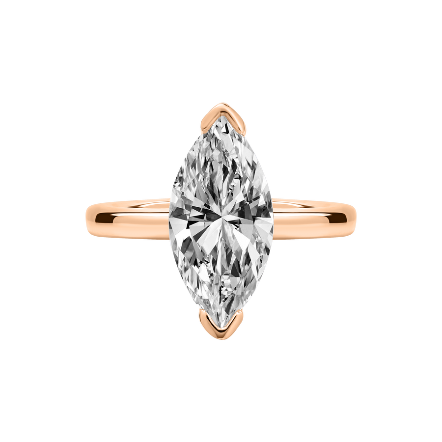 Ringsted Marquise Diamond Ring Rose Gold