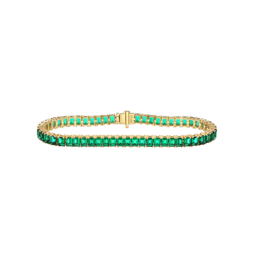 Sakura Emerald Bracelet