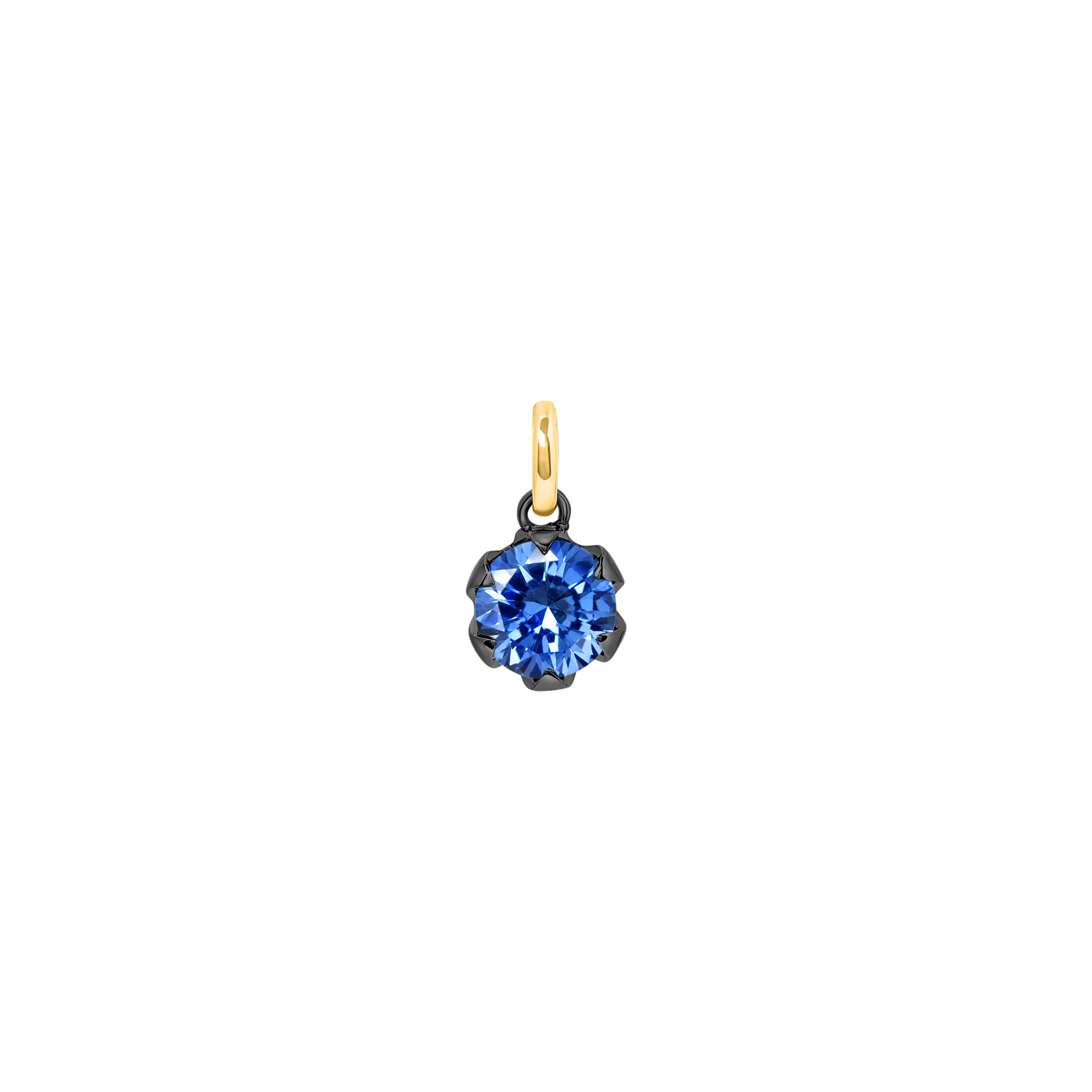 Colombia Blue Sapphire Pendant