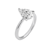 Kuwait Pear Diamond Ring