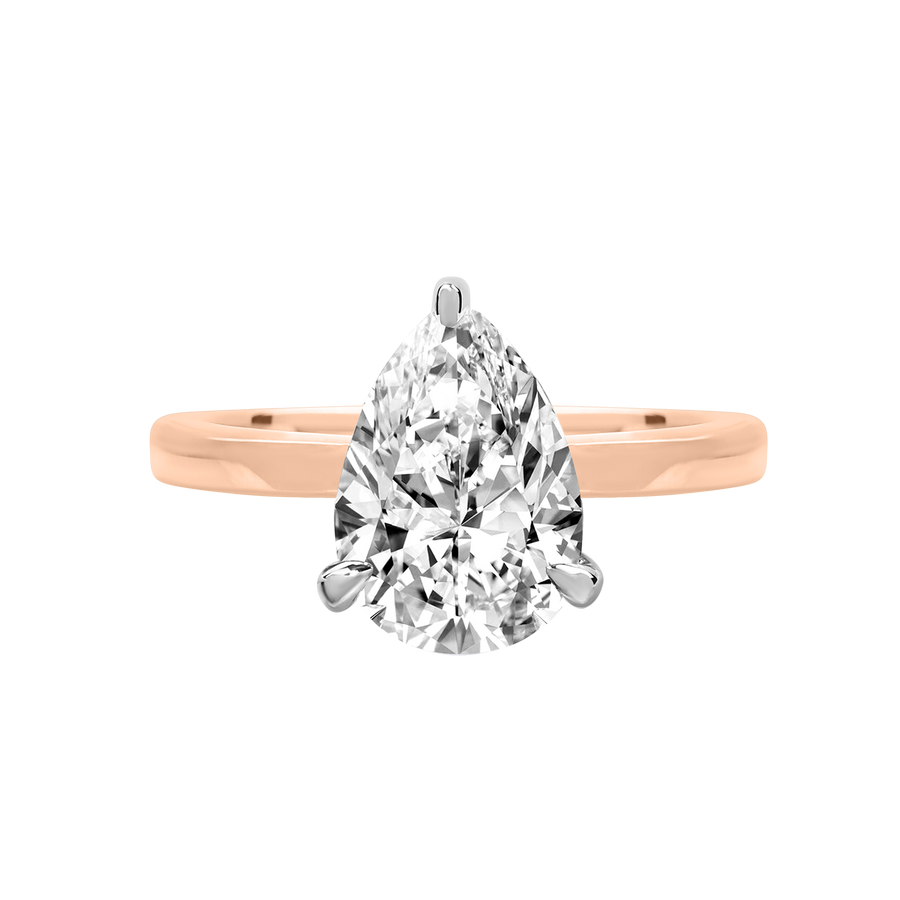 Kuwait Pear Diamond Ring