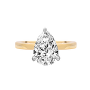 Kuwait Pear Diamond Ring