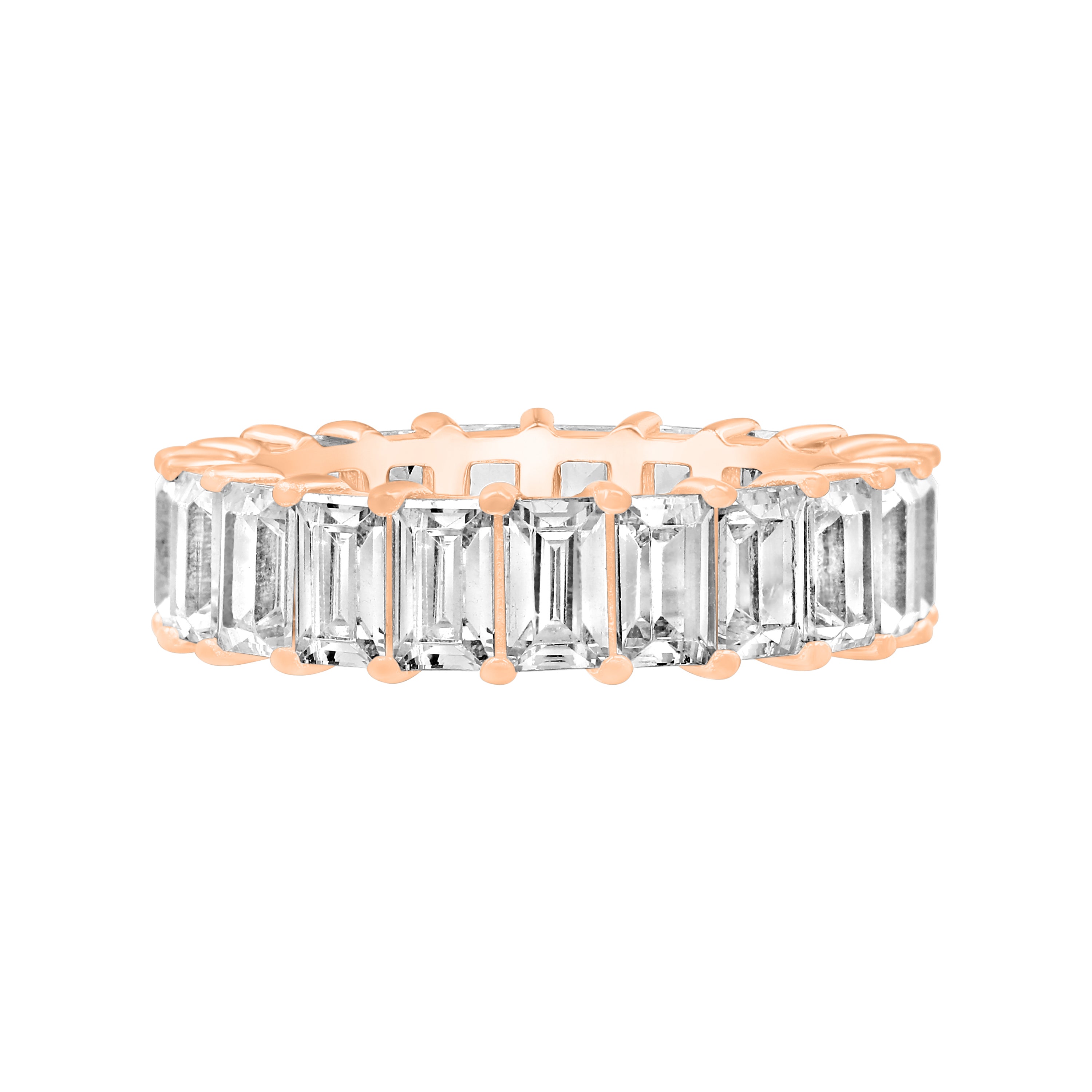 Paris Emerald-Cut Band