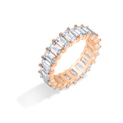 Paris Emerald-Cut Band