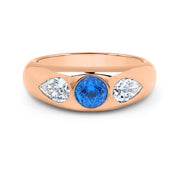 Cuba Diamond Sapphire Ring