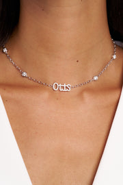 Milan Diamond Name Necklace