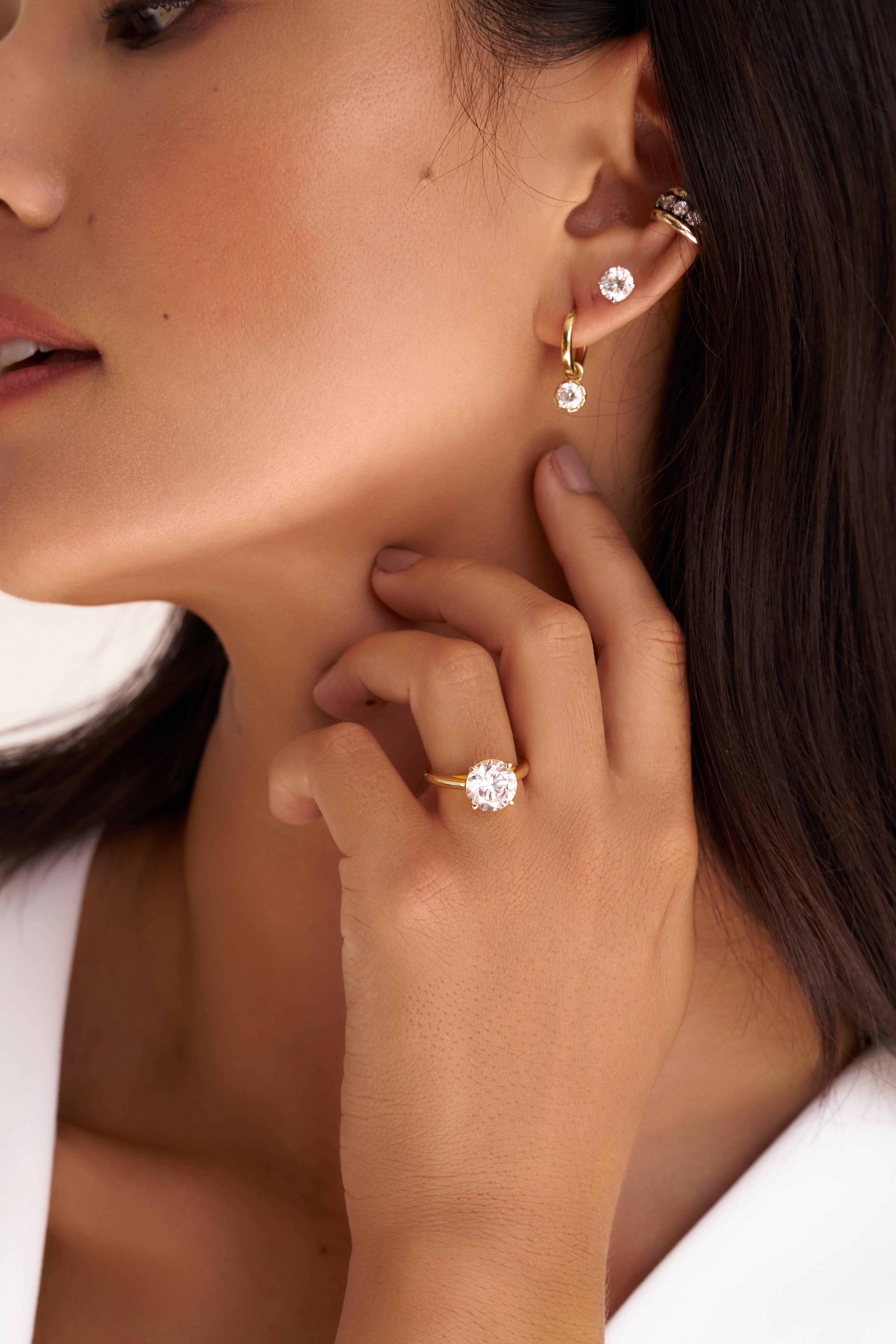 Maui Round Diamond Ring
