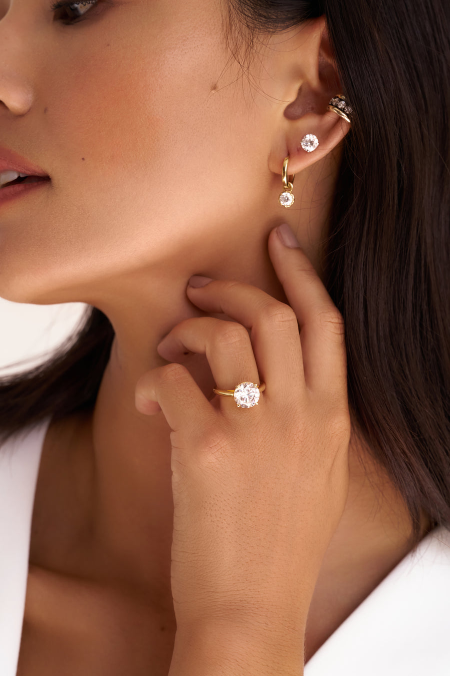 Maui Round Diamond Ring