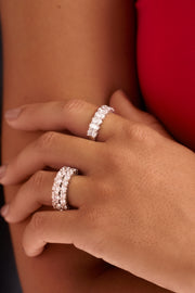 Dubai 3/4 Round Stone Ring