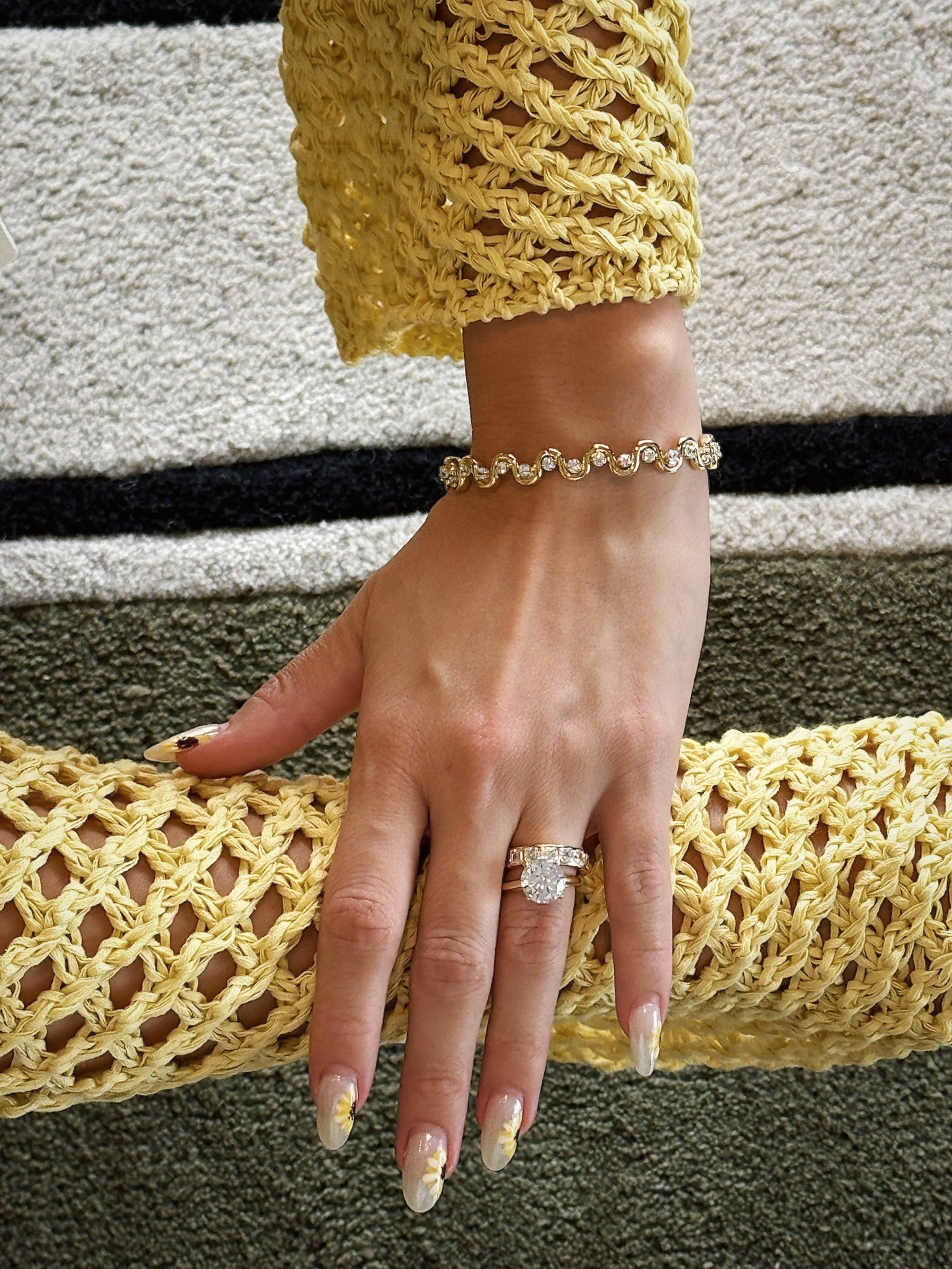 Cannes Diamond Bangle