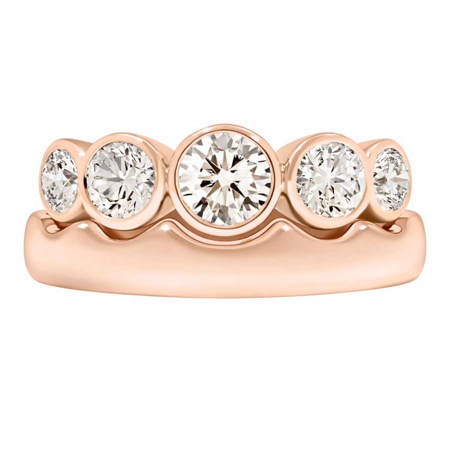 Deia and Gold band Set