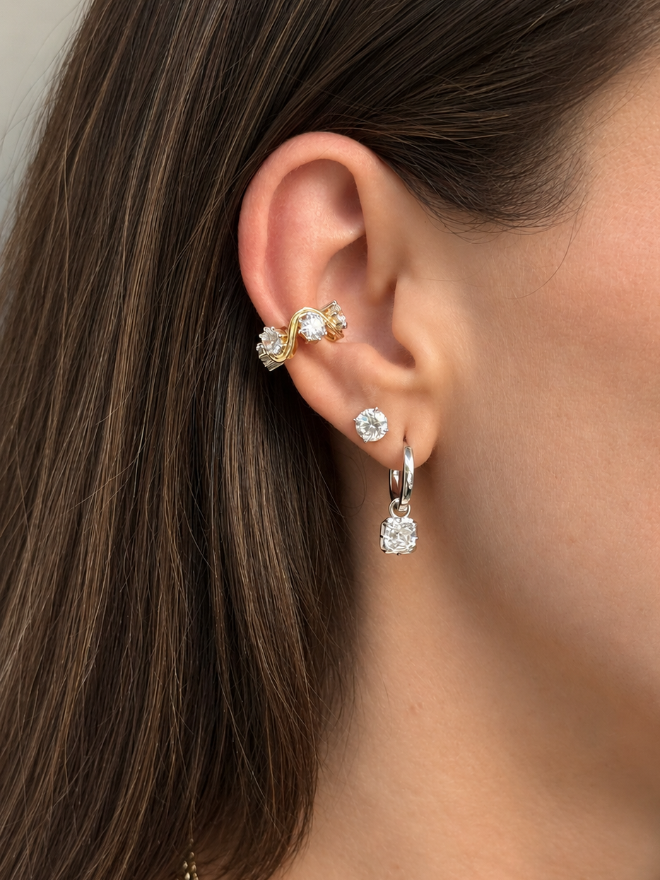 Saint Tropez Diamond Ear Cuff