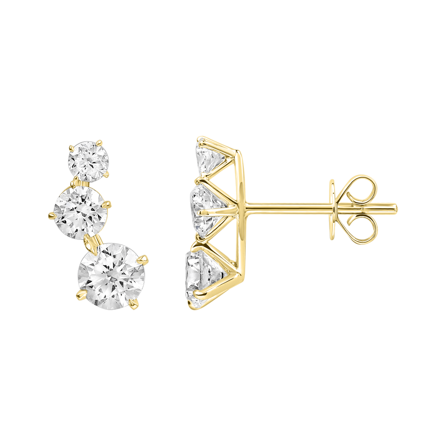 Monaco Diamond Ear Crawlers