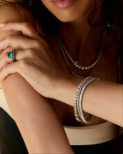 Budapest Emerald-Cut Tennis Bracelet