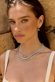 New York Diamond Tennis Necklace