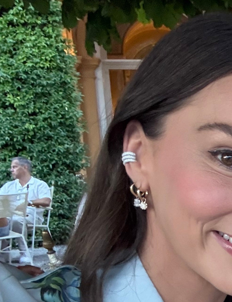 Capri Diamond Pavé Ear Cuff Set