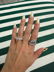 Singapore Pear Diamond Ring