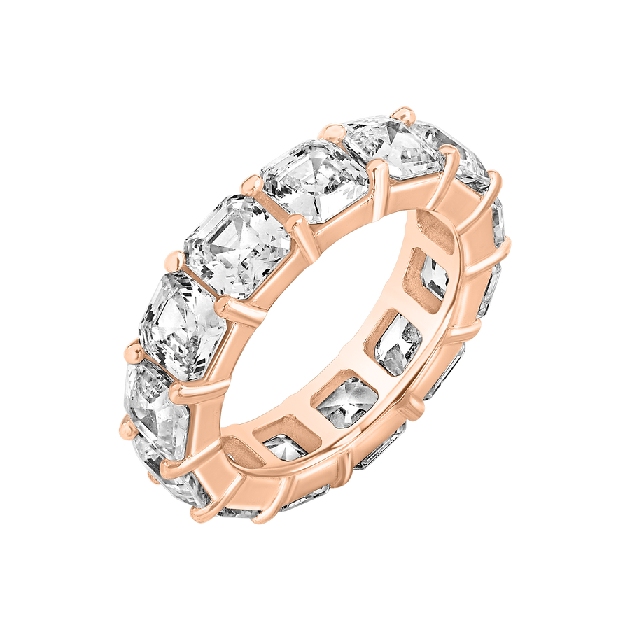 Istanbul Asscher Diamond Ring
