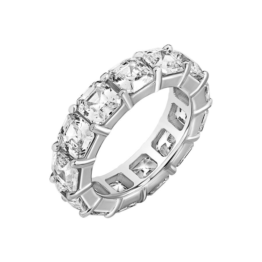 Istanbul Asscher Diamond Ring