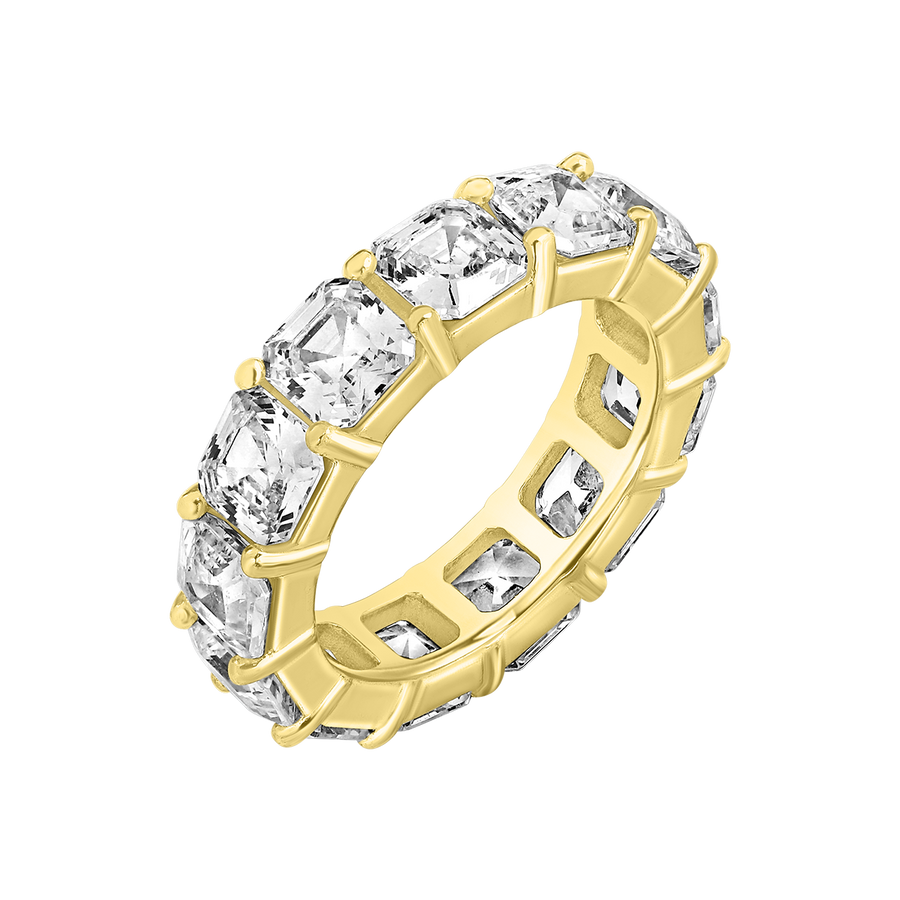 Istanbul Asscher Diamond Ring