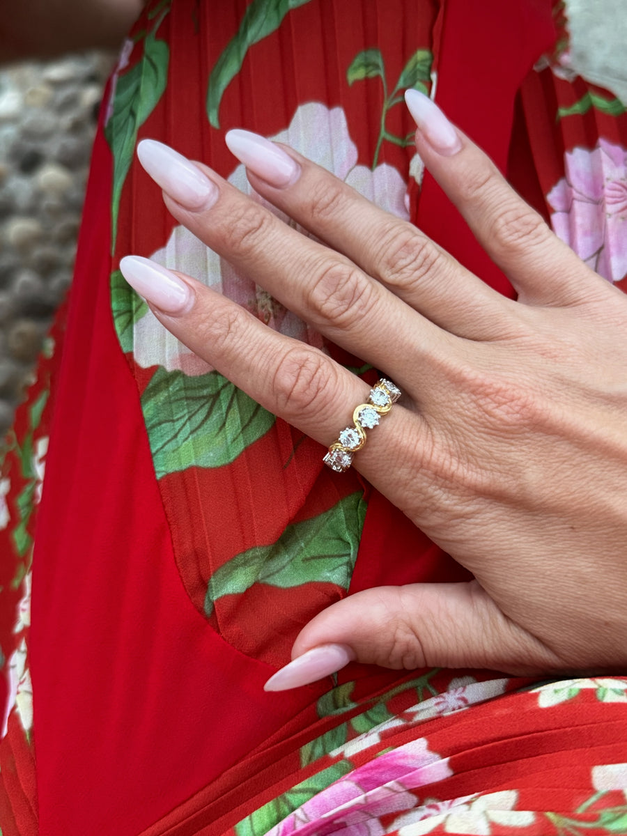Saint Tropez Wave Diamond Ring
