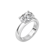 Amalfi East-West Oval Diamond Ring