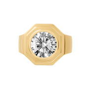 Aspen Chunky Bezel Pinky Ring