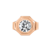 Aspen Chunky Bezel Pinky Ring