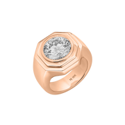 Aspen Chunky Bezel Pinky Ring