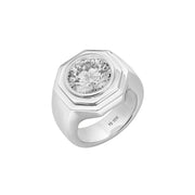 Aspen Chunky Bezel Pinky Ring