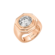 Aspen Chunky Bezel Pinky Ring