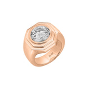 Aspen Chunky Bezel Pinky Ring