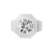 Aspen Chunky Bezel Pinky Ring