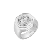 Aspen Chunky Bezel Pinky Ring