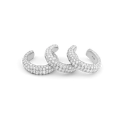 Capri Diamond Pavé Ear Cuff Set