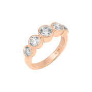 Deia Five Stone Diamond Ring